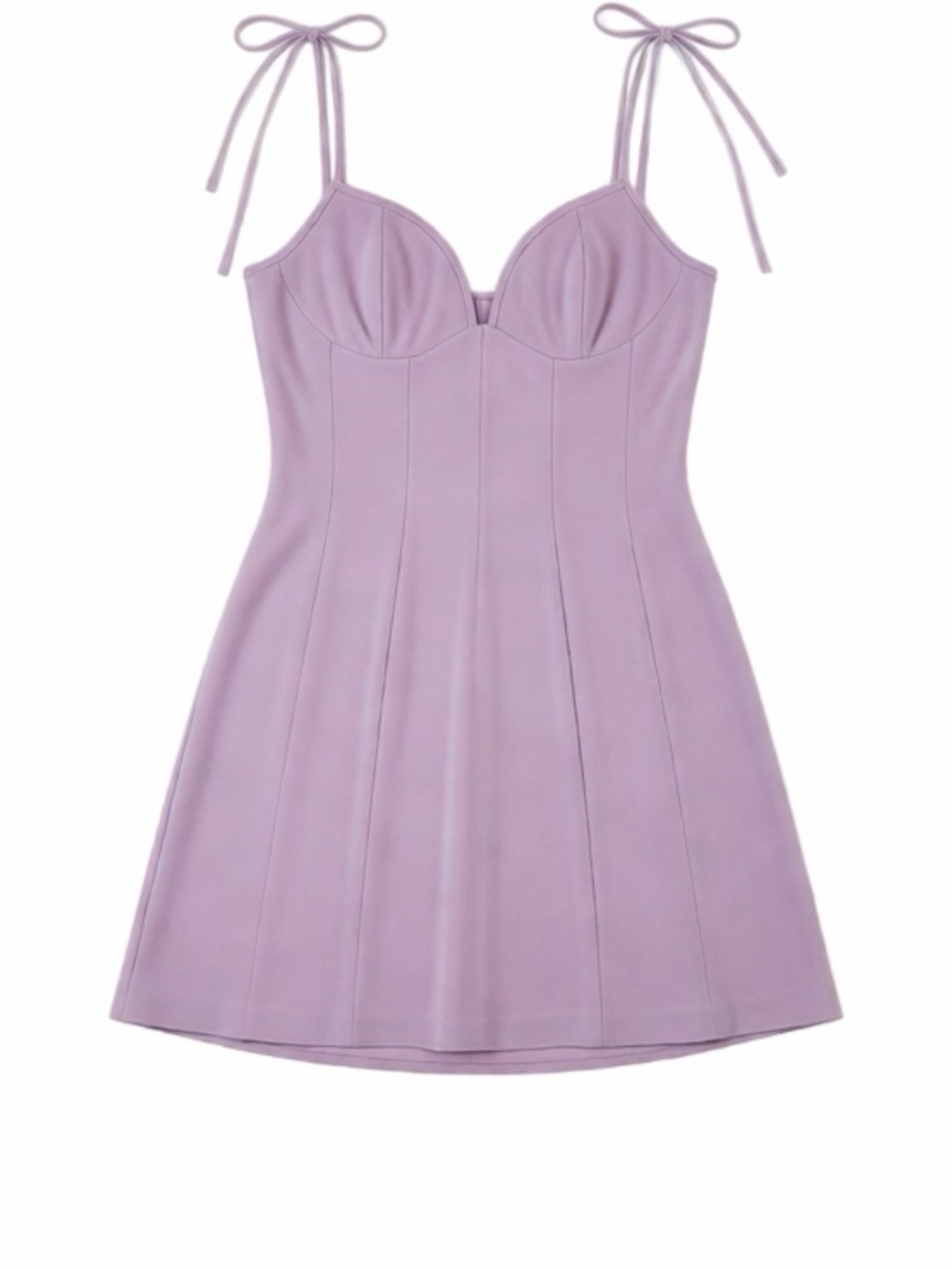 Zara pink Asymmetrical Tie-Strap Dress